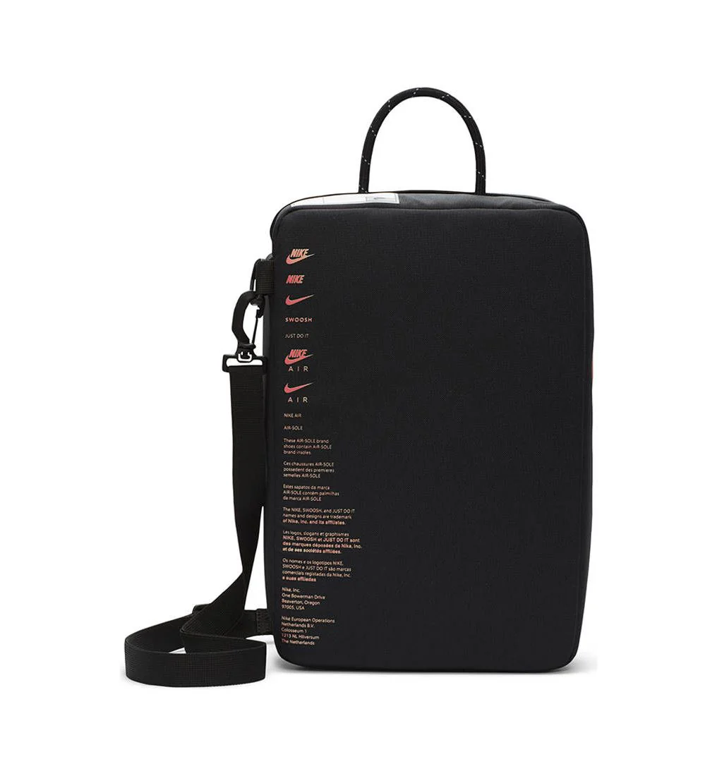 NIKE DB0490-410 Unisex Shoe Bag - Black - ONE SIZE