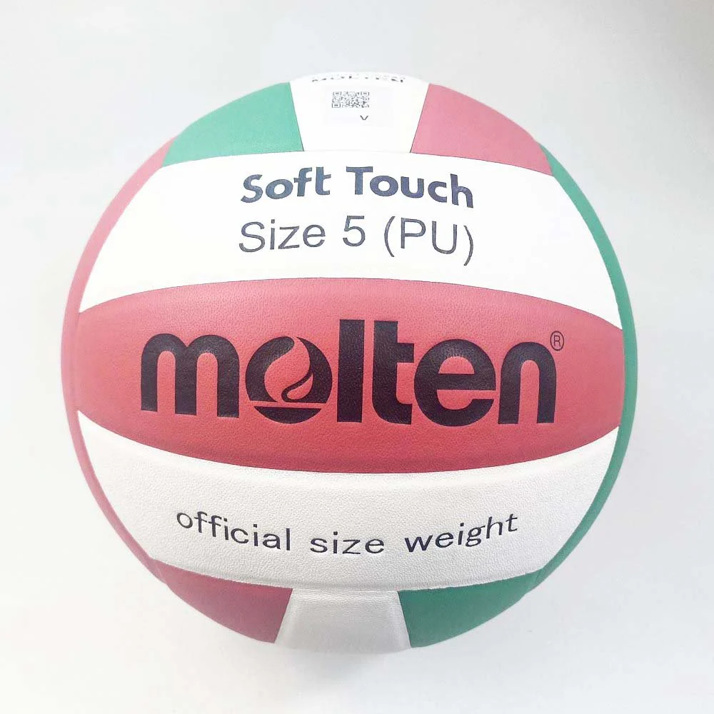 MOLTEN วอลเลย์บอล TV58SLC ลูกวอลเลย์ หนัง PU มีมอก. - Multi color - Volleyball Size 5