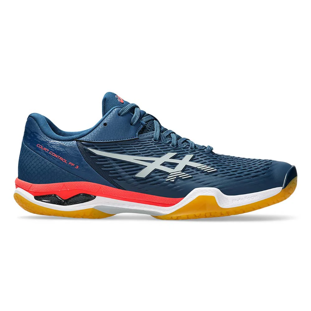 ASICS Court Control FF 3 Men's Indoor Court Shoes - Blue - US 10