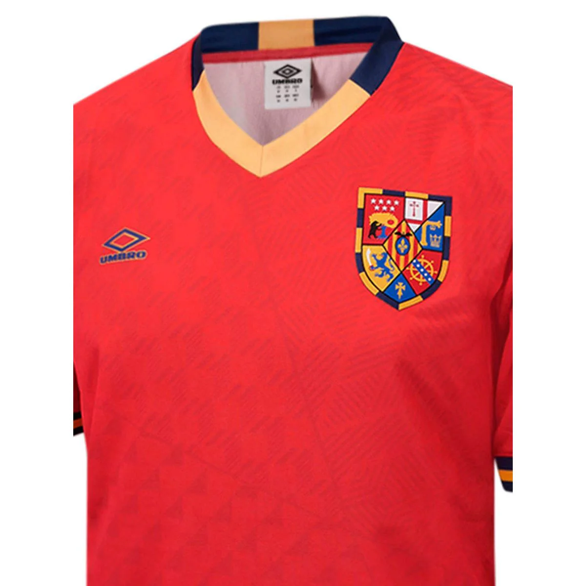 UMBRO Men's Spain 2024 Jersey - Red - 2XL (US SIZE)