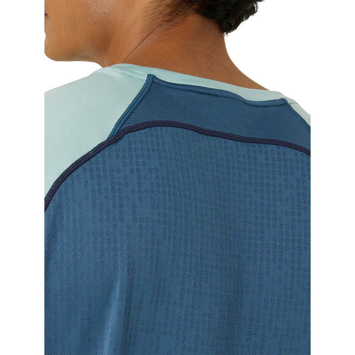 ASICS Actibreeze Knit Men's Running T-shirt - Blue - L (US SIZE)