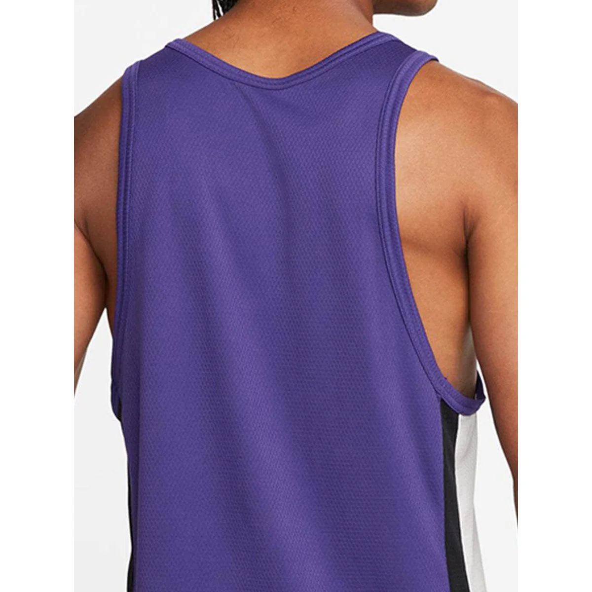 NIKE Dri-FIT Icon Men's Basketball Tank - Purple - 2XL (ASIAN SIZE)