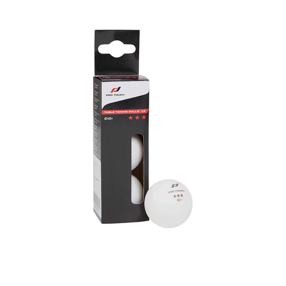 PRO TOUCH Pro Ball 3 Star Table Tennis Ball (3 Pieces)