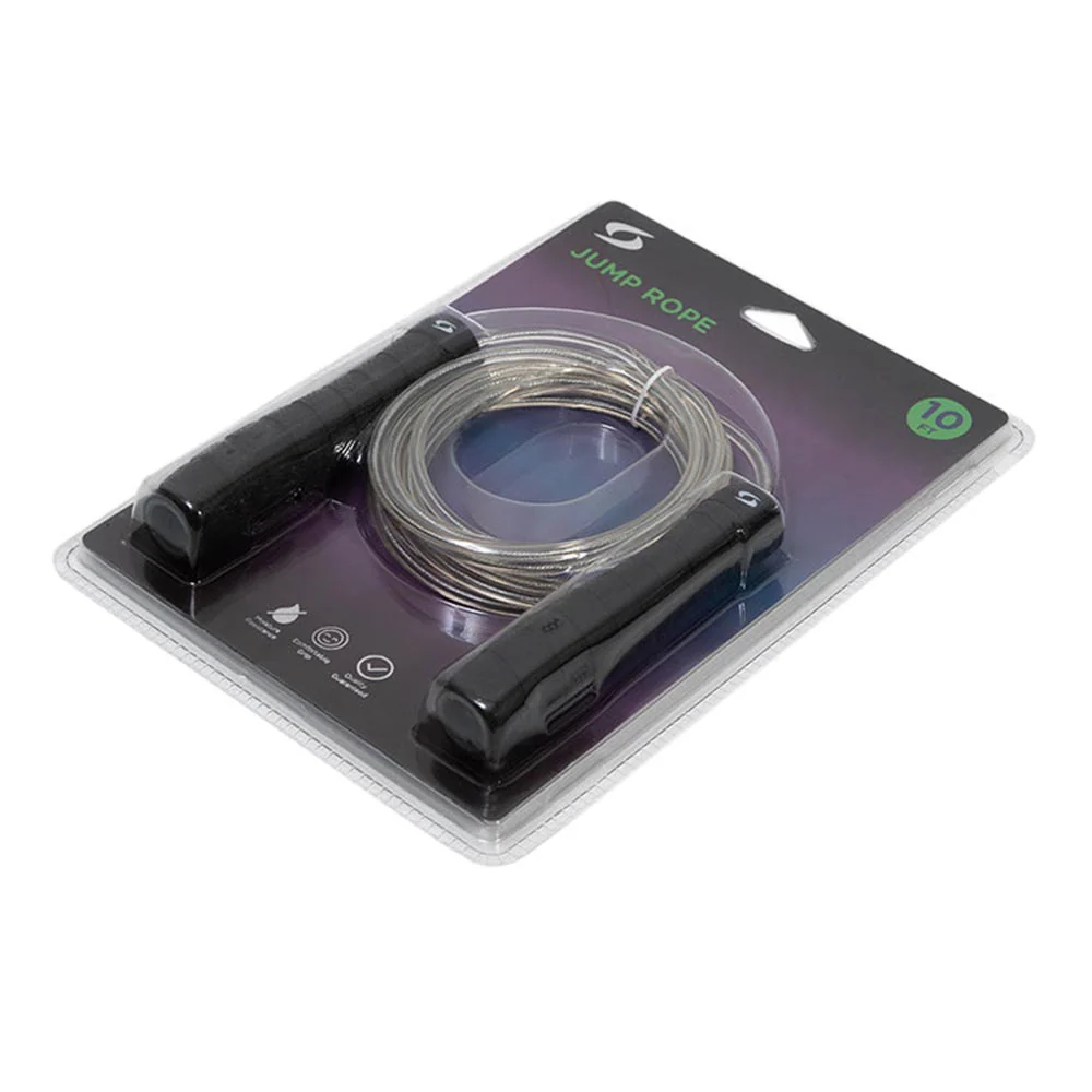 S SPORTS SC-JRHG01 Jump Rope - Black - ONE SIZE
