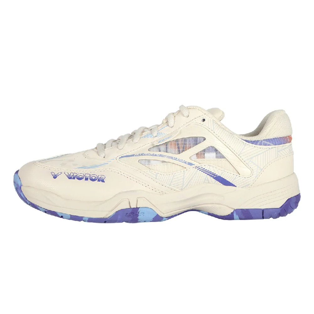 VICTOR A362 VJ Unisex Badminton Shoes - Cream - EU 37