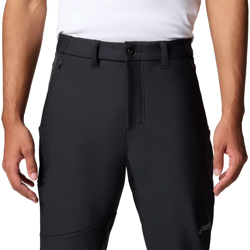 COLUMBIA Vast Canyon™ Softshell Men's Hiking Pants - Black - 32 INCHES