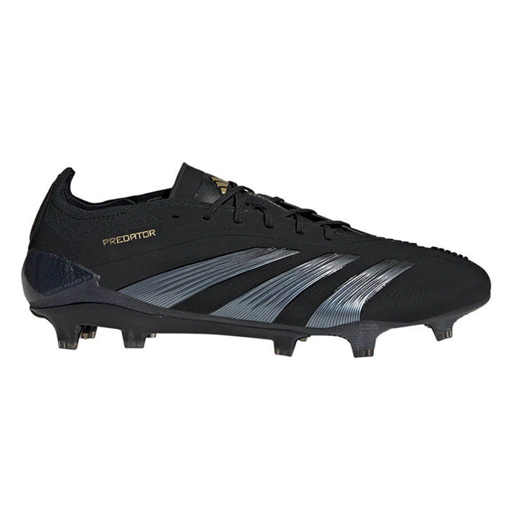 ADIDAS Predator Elite FG Men's Football Shoes - Black - UK 10