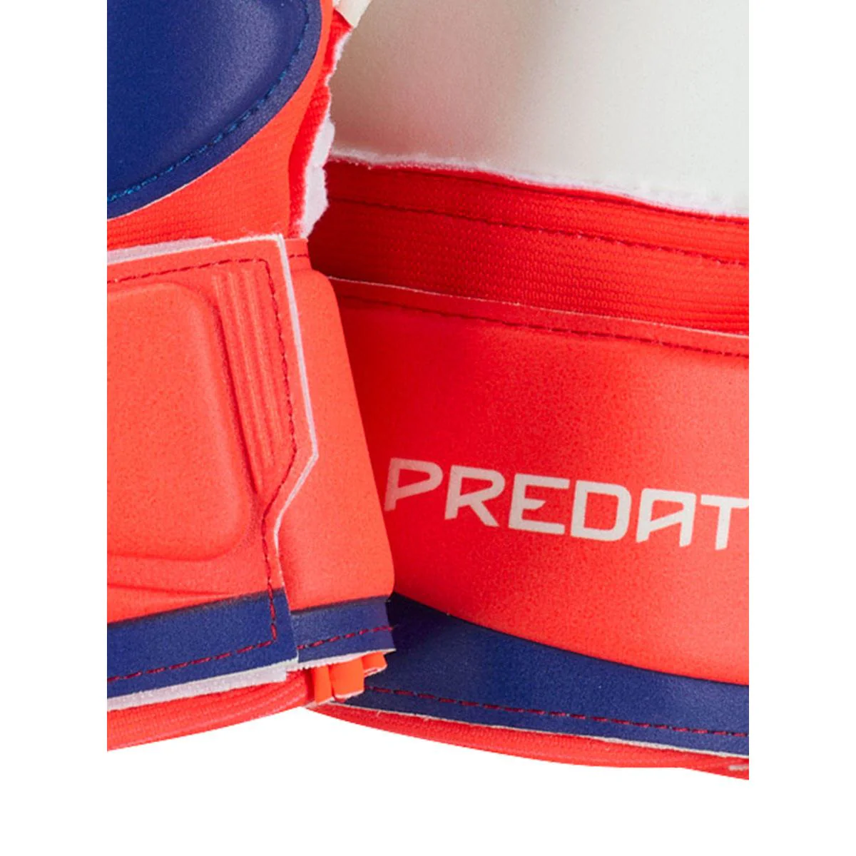 ADIDAS Predator Match Fingersave Men's Goalkeeper Gloves - Blue - UK 7