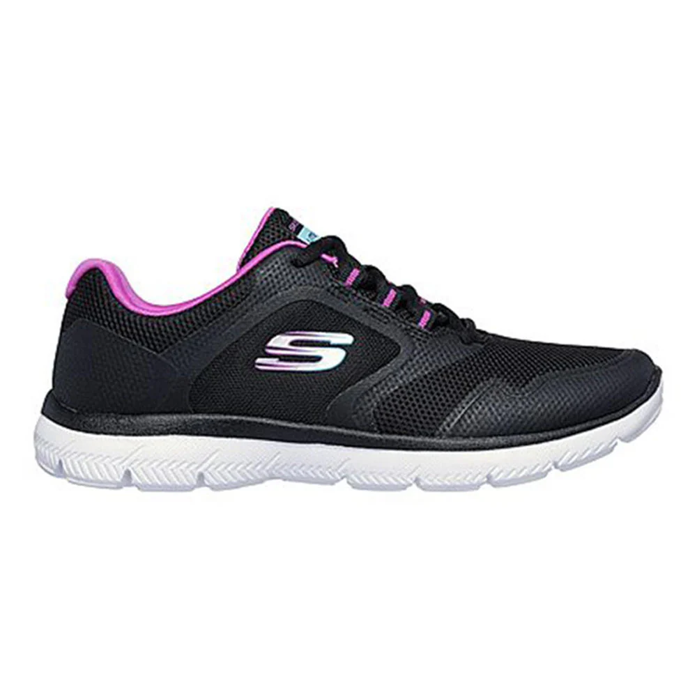 SKECHERS Pure Genius Women's Lifestyle Shoes - Black - US 10