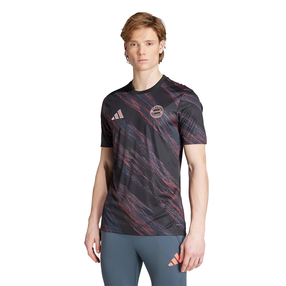 ADIDAS Men's FC Bayern Pre-Match 2025/26 Jersey - Black - 2XL (UK SIZE)