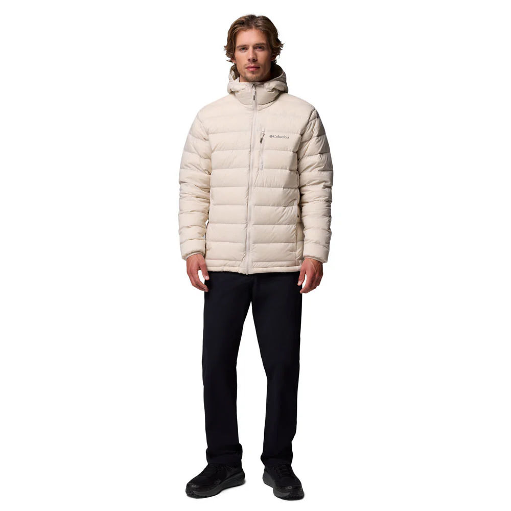 COLUMBIA Drift Peak™ Stretch Down Hooded Men's Jacket - Beige - 2XL (US SIZE)