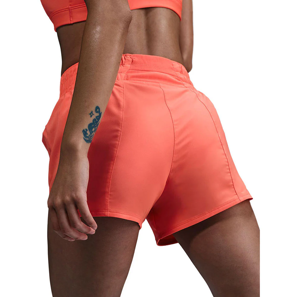 NIKE One Dri-FIT Mid-Rise Graphic Women's Running Shorts - Orange - L (ASIAN SIZE)