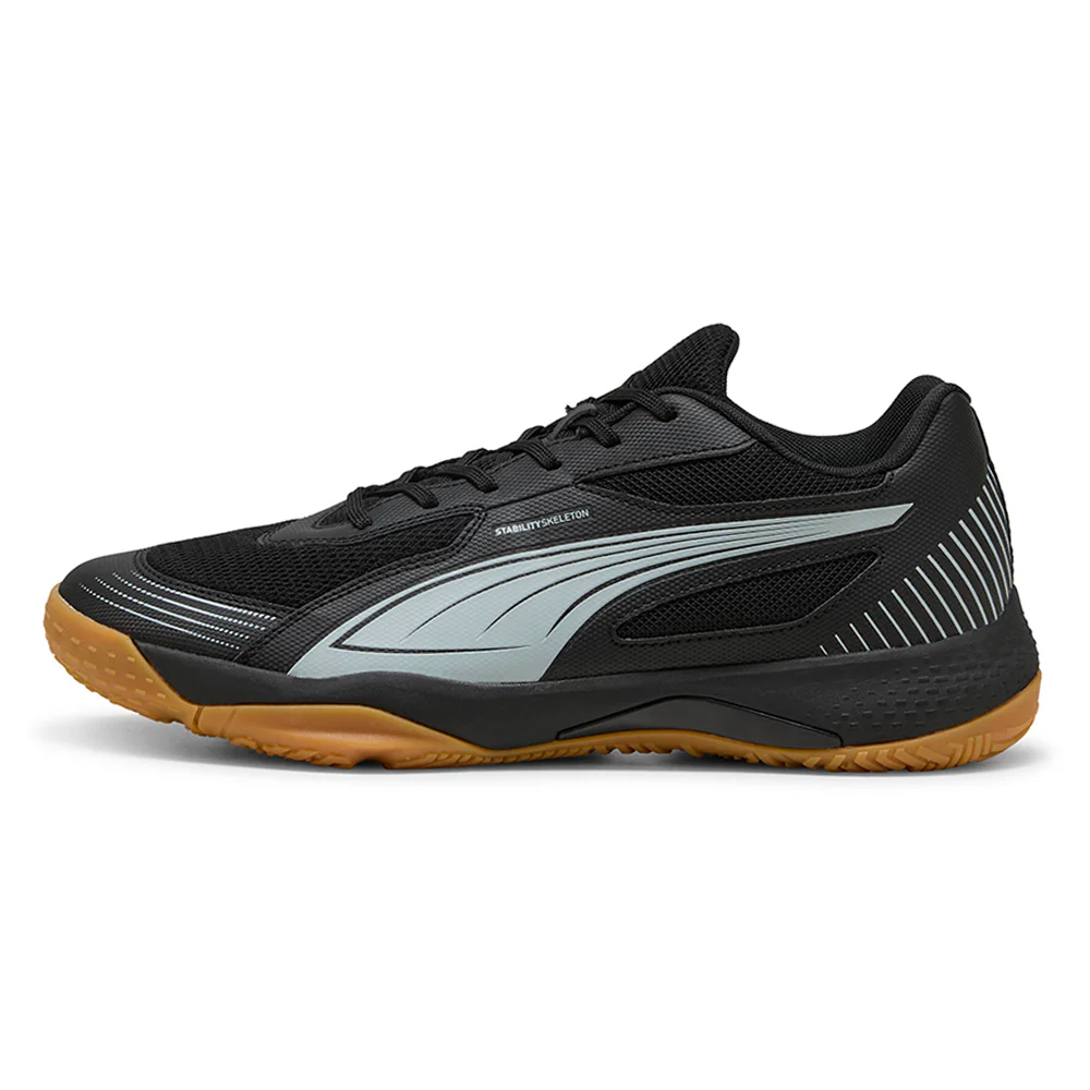 PUMA Solarflash III Men's Indoor Court Shoes - Black - UK 10