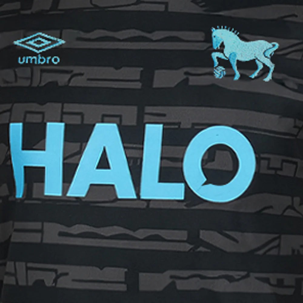 UMBRO Men's Ipswich Town Third 2025/26 Jersey - Black - 2XL (US SIZE)