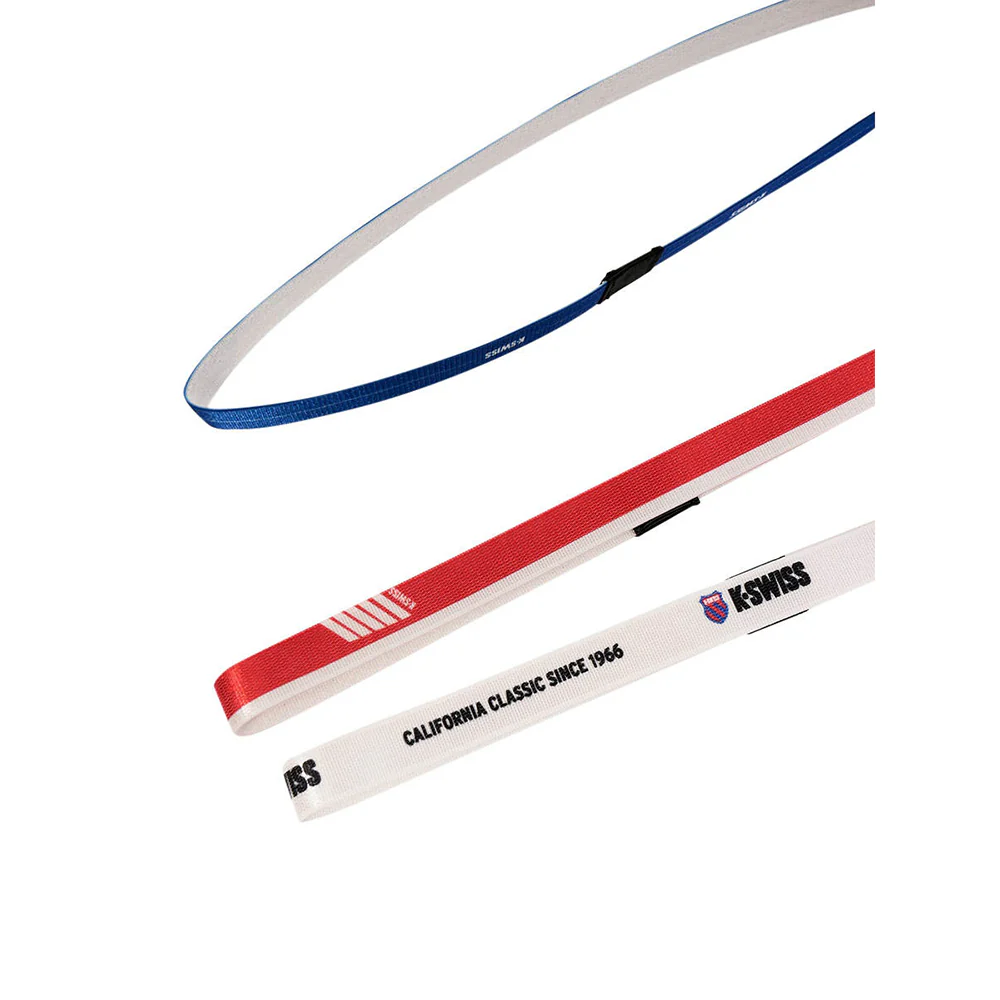 K-SWISS KSWFW24HB3PC Unisex Headband (3 Pairs) - Multi Color - ONE SIZE