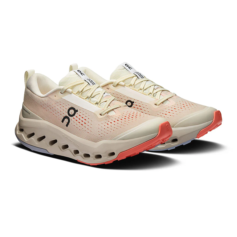 ON RUNNING Cloudsurfer Trail 2 Women's Trail Running Shoes - Beige - US 6
