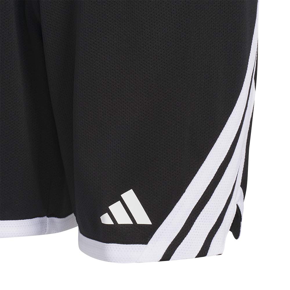 ADIDAS Basketball 3g Speed Reversible Kids Lifestyle Shorts - Black - 128 CM