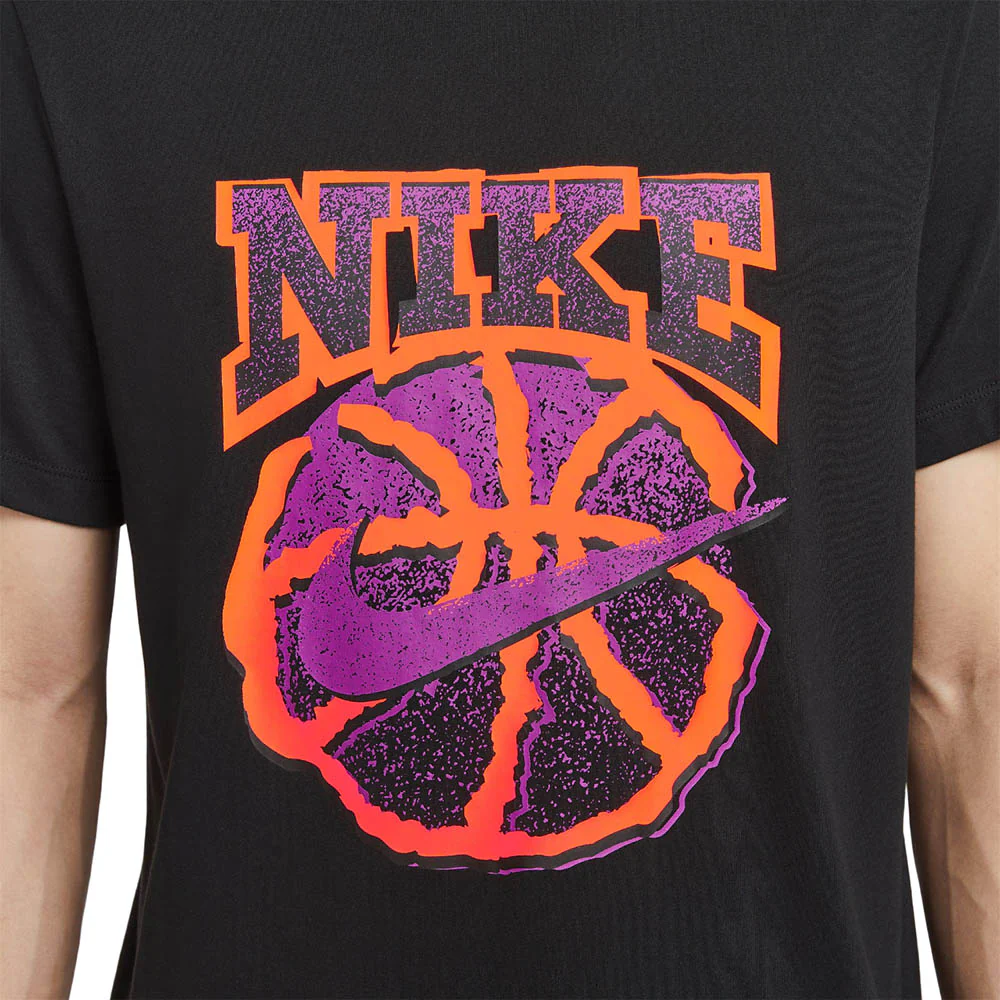 NIKE Dri-FIT Men's Basketball T-Shirt - Black - 2XL (US SIZE)