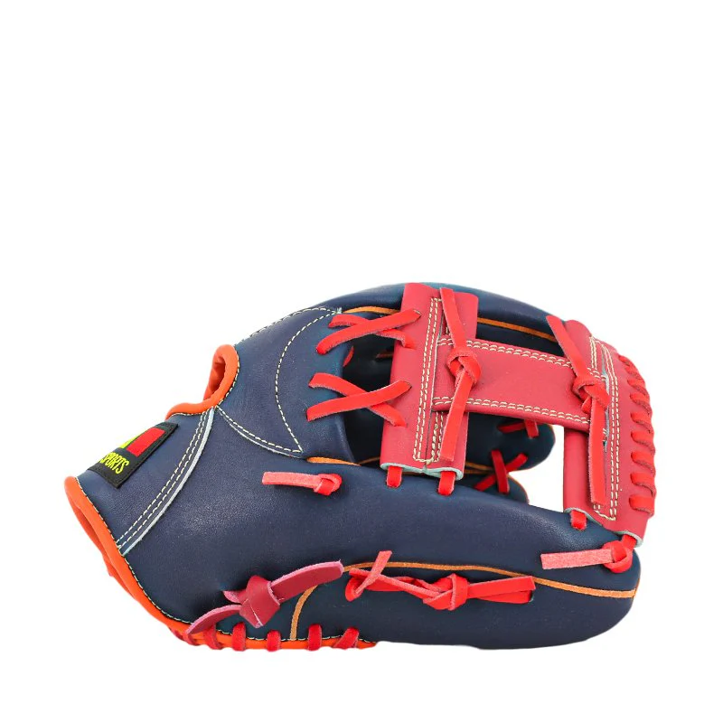 FBT Softball Gloves ถุงมือซอฟบอล I-Web 11.50 นิ้ว Navy PVC 74430 - Blue - One size
