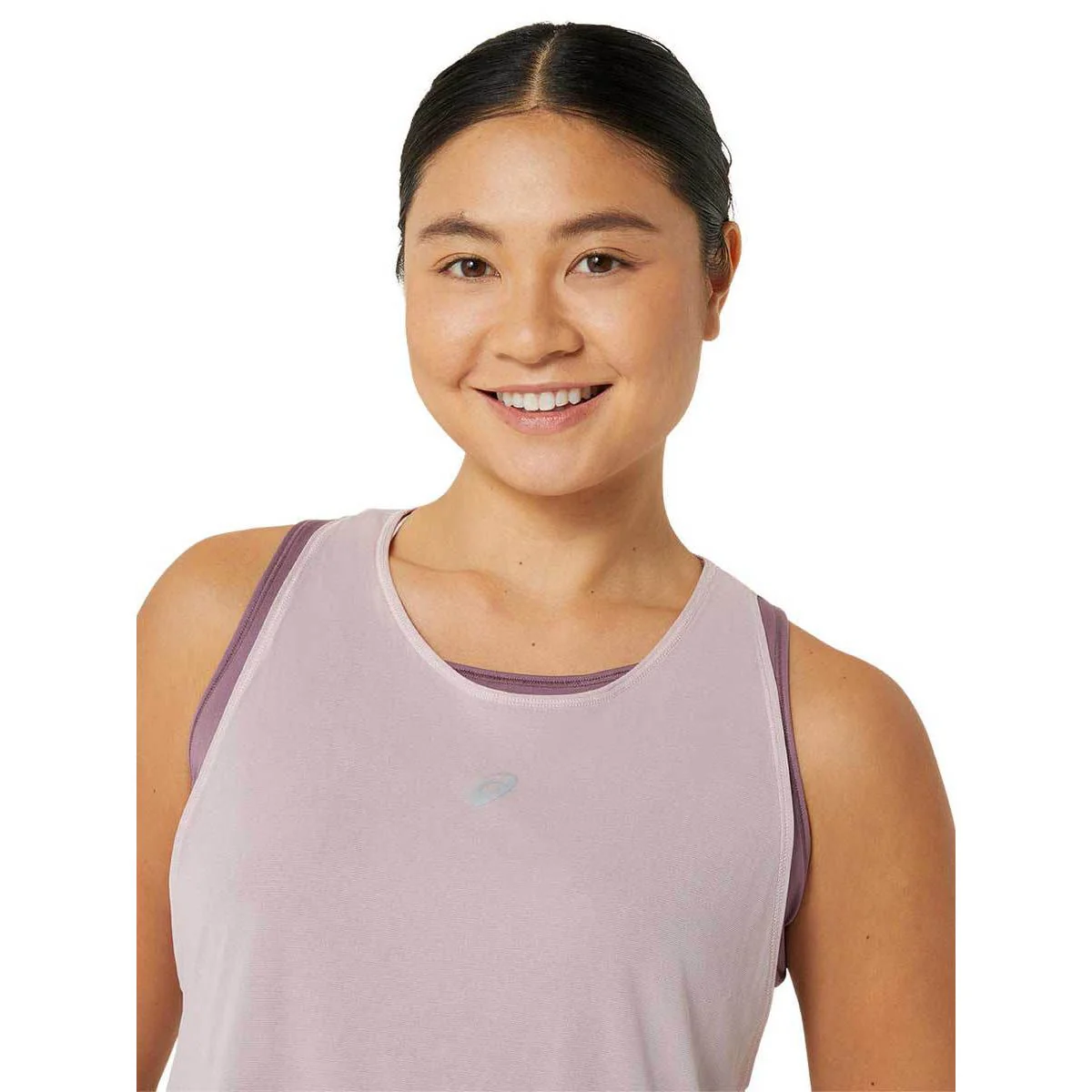 ASICS Nagino Women's Running Tank - Purple - L (US SIZE)