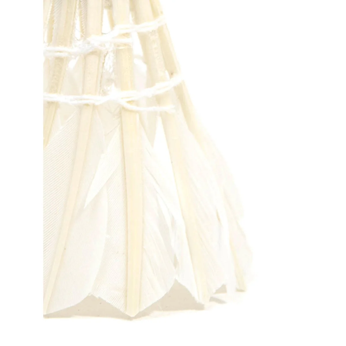 S SPORTS SC-FS602 Shuttlecock (6 pieces) - White - ONE SIZE