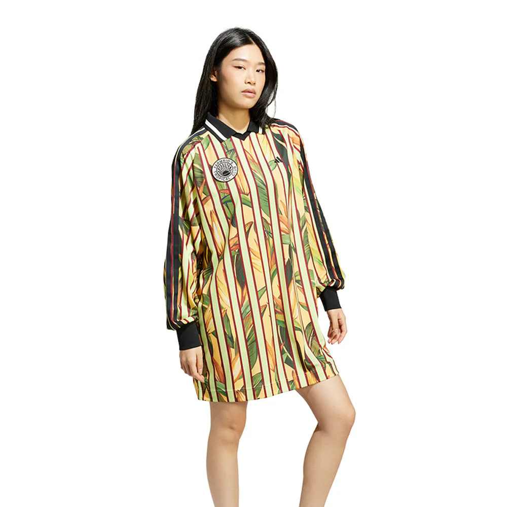 ADIDAS X FARM Premium Women's Dress - Multi Color - L (ASIAN SIZE)