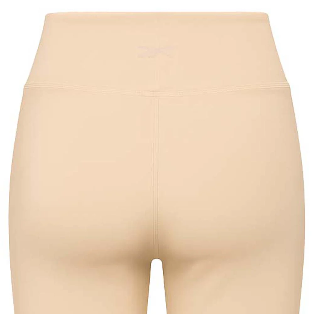 REEBOK Lux High Rise 7.5" Women's Biker Shorts - Beige - L (US SIZE)