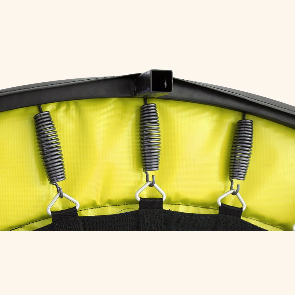 Smartplayonly แทรมโพลีนที่กระโดด ซุปเปอร์บาวซ์โปร พับเก็บขาได้ ขนาด 50 นิ้ว สีเหลือง - Yellow - One Size