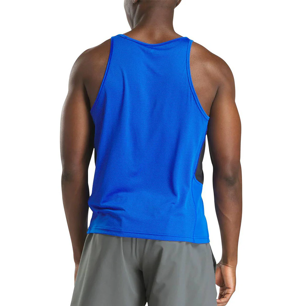 REEBOK RBK-DRY Men's Running Tank - Blue - 2XL (US SIZE)