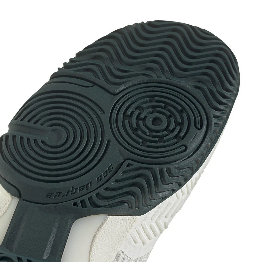 ADIDAS Barricade Kids Tennis Shoes - White - UK 1