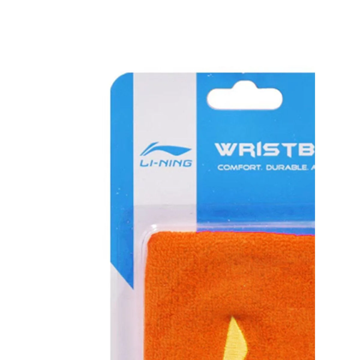 LI-NING AHWE260-4 Unisex Wristband - Orange - ONE SIZE