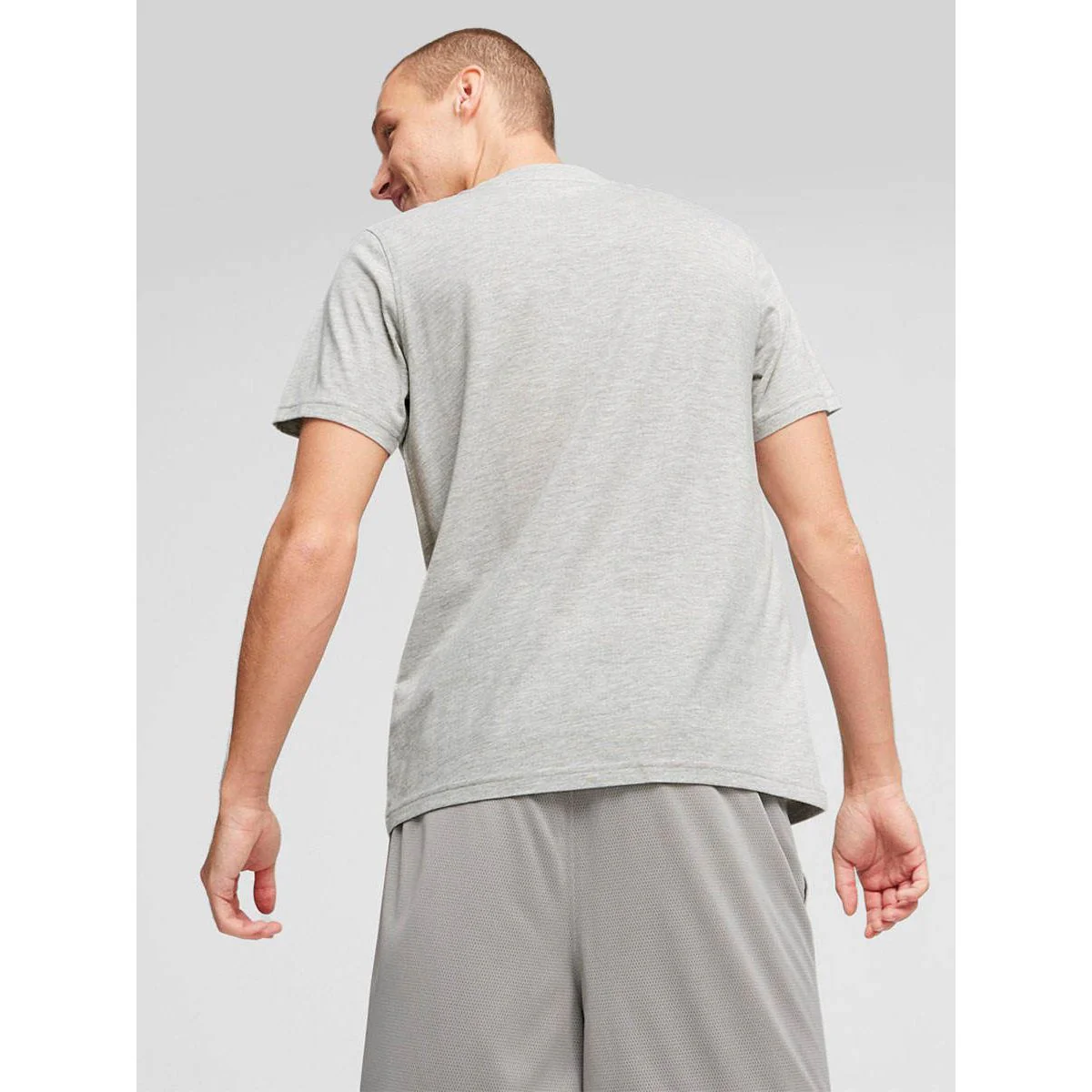 PUMA TSA 1 Men's Basketball T-Shirt - Grey - L (UK SIZE)