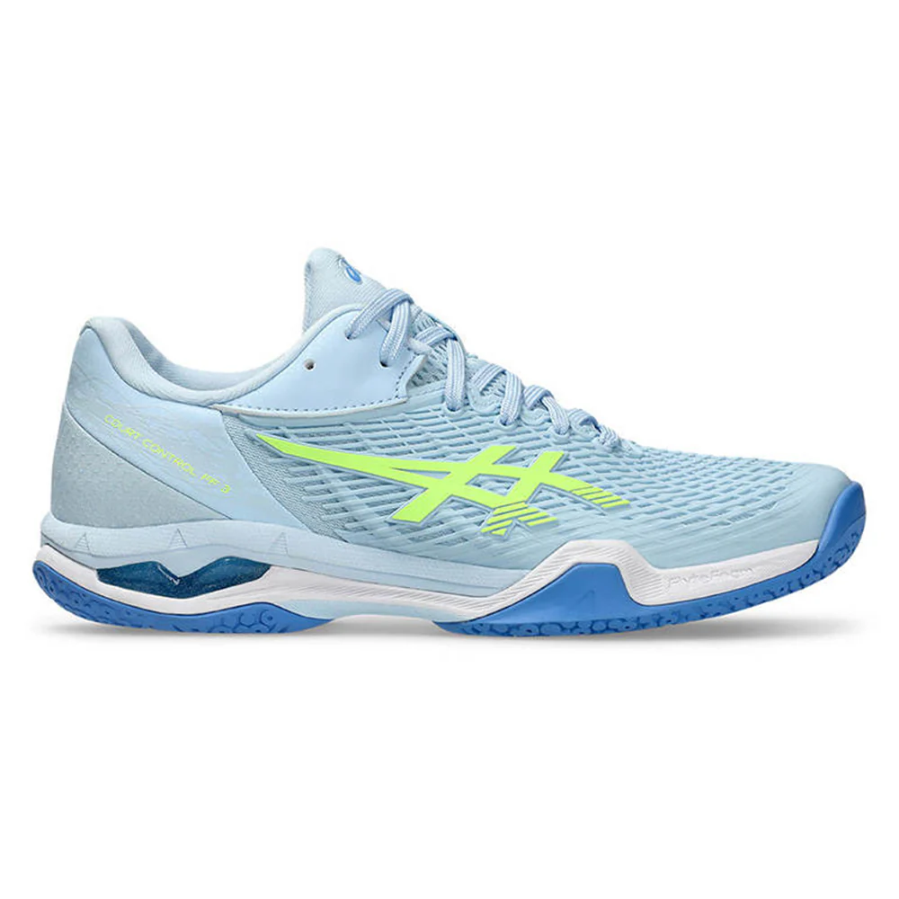 ASICS Court Control FF 3 Women's Indoor Court Shoes - Blue - US 6.5