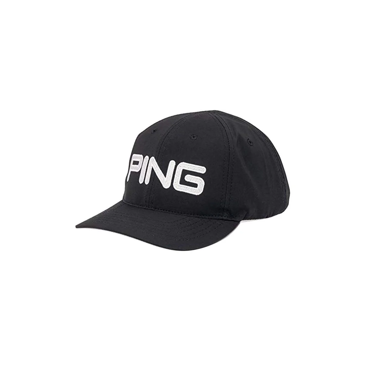 PING Lite Unisex Golf Cap - Black - ONE SIZE