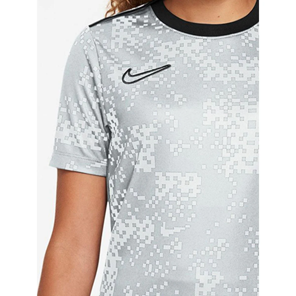 NIKE Academy Pro Kids Football T-Shirt - Black - L (US SIZE)