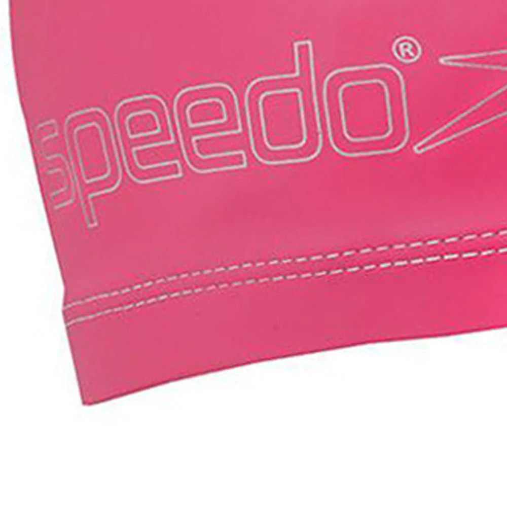 SPEEDO Junior Pace Kids Swimming Cap - Pink - ONE SIZE