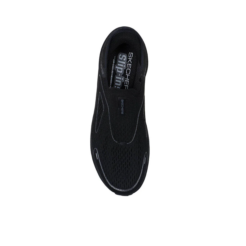 SKECHERS Slip-ins®: GO RUN Consistent 2.0 - Prevalent Men's Running Shoes - Black - US 10