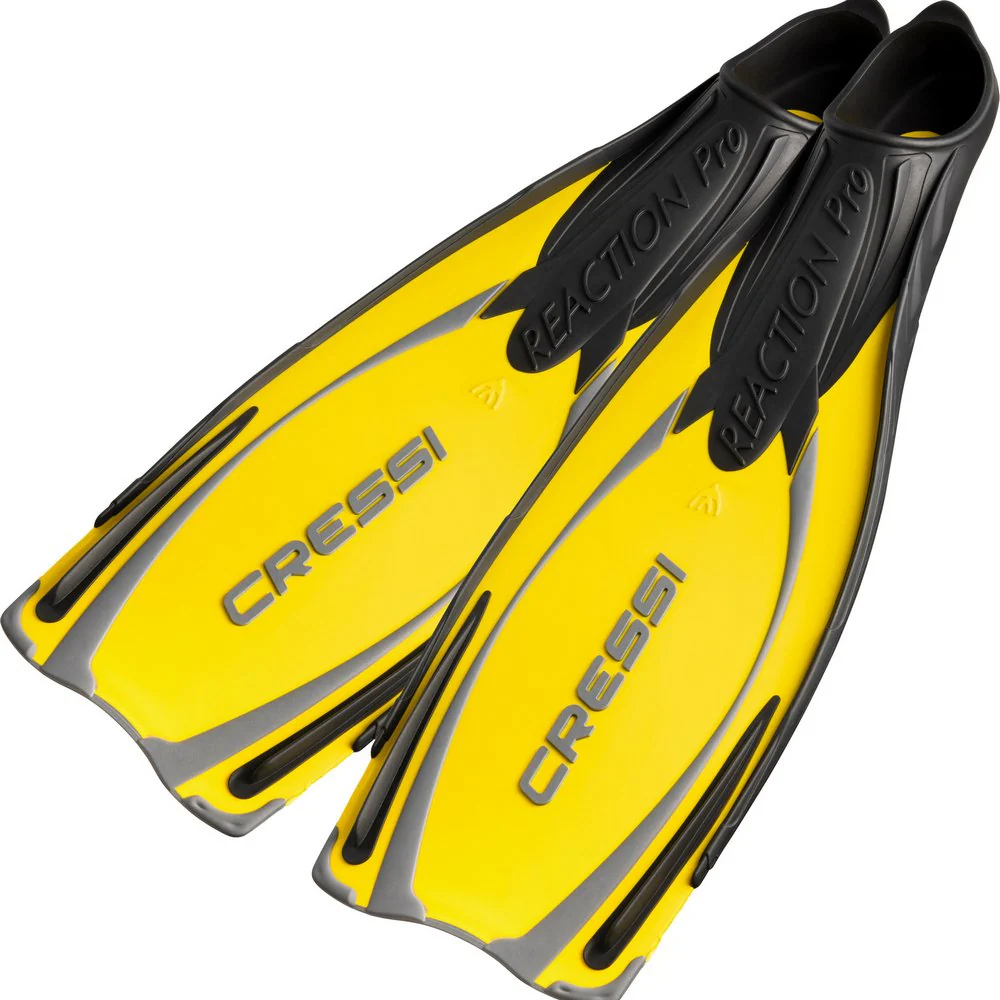 CRESSI Reaction Pro Fins Yellow/Silver - Yellow - EU 36
