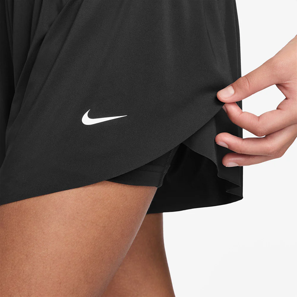 NIKE Pro Girls Lifestyle Shorts - Black - L (US SIZE)