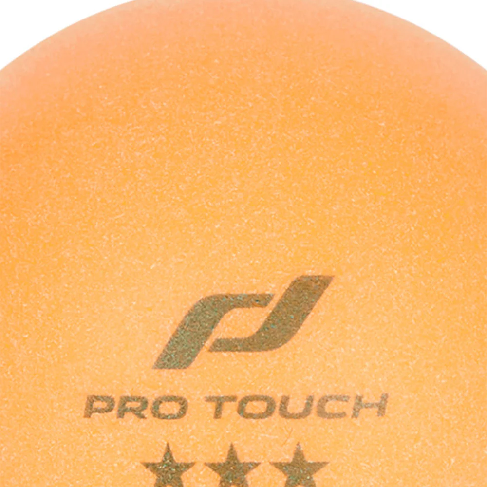 PRO TOUCH Pro Ball 3 Star Table Tennis Ball (3 Pieces) - Orange - ONE SIZE