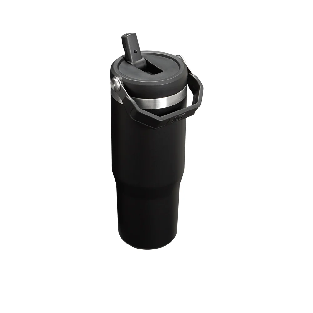 STANLEY The IceFlow Flip Straw Tumbler - Black - 30 OZ