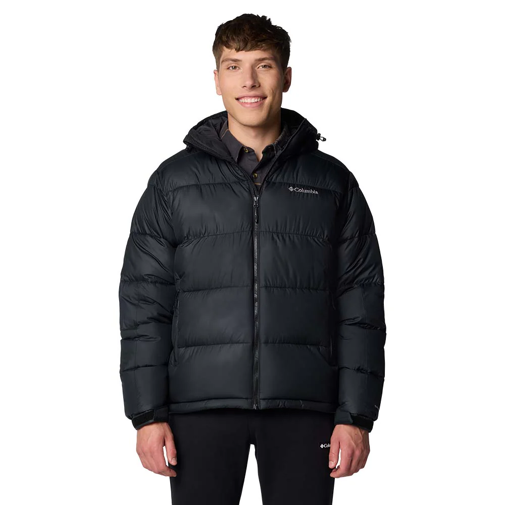 COLUMBIA Pike Lake™ II Hooded Men's Jacket - Black - 2XL (US SIZE)