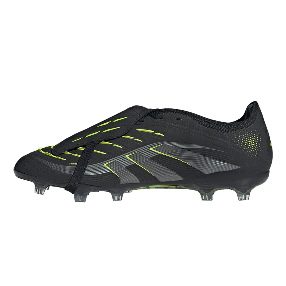 ADIDAS Predator Pro Fold-Over Tongue FG Men's Football Shoes - Black - UK 10