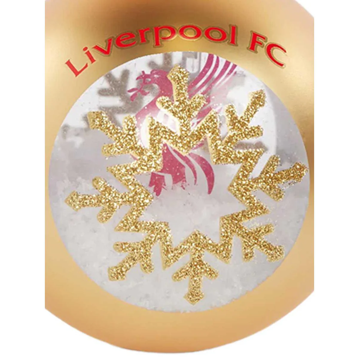 LFC Premium LED Glass Bauble Christmas Decoration - Gold - ONE SIZE