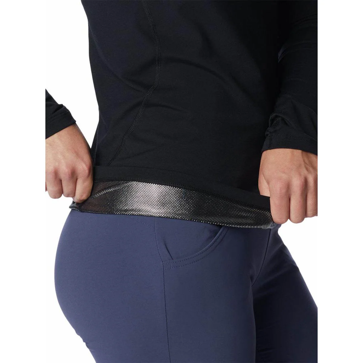 COLUMBIA Omni-Heat Midweight Women's Hiking Baselayer - Black - 2XL (ASIAN  SIZE)