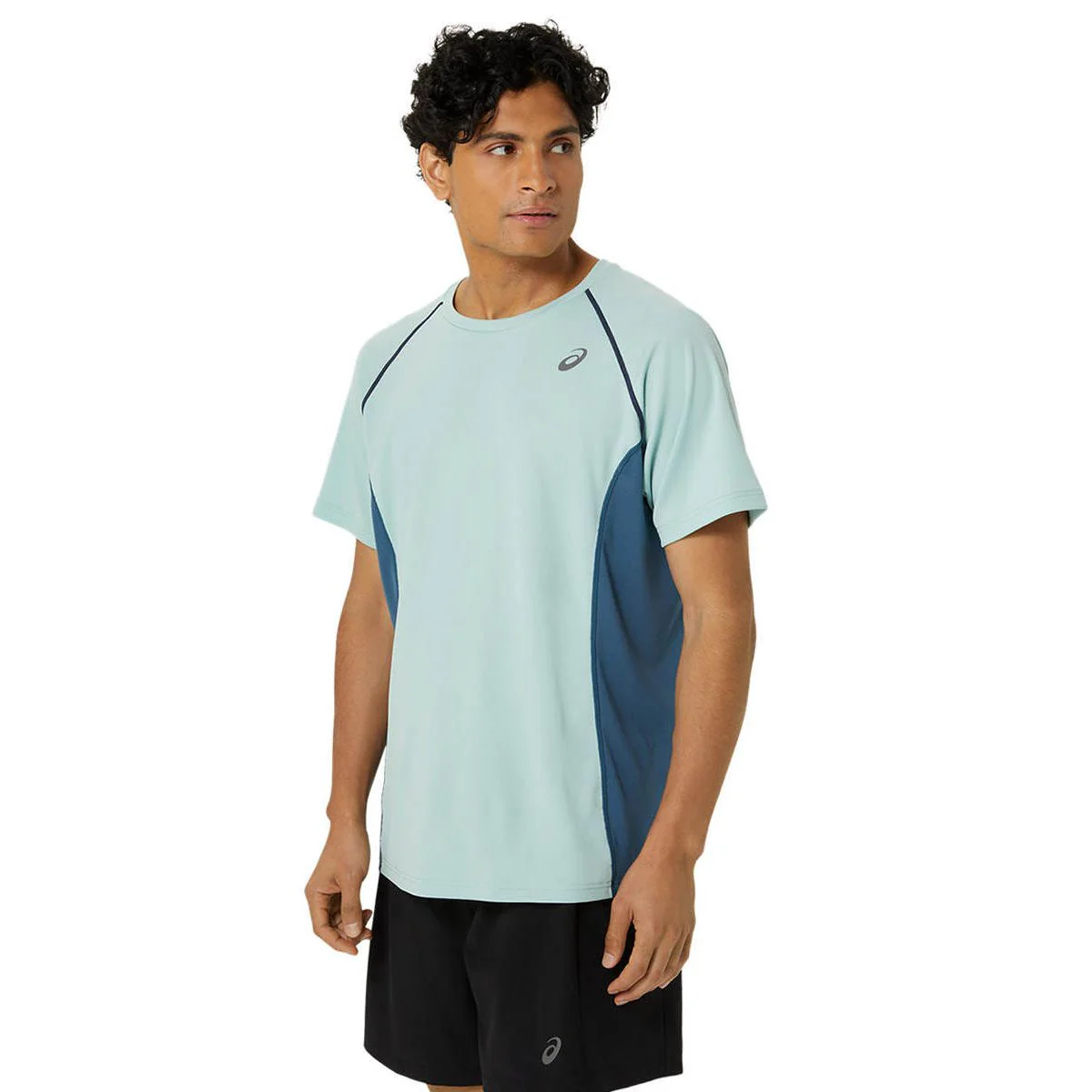 ASICS Actibreeze Knit Men's Running T-shirt - Blue - L (US SIZE)