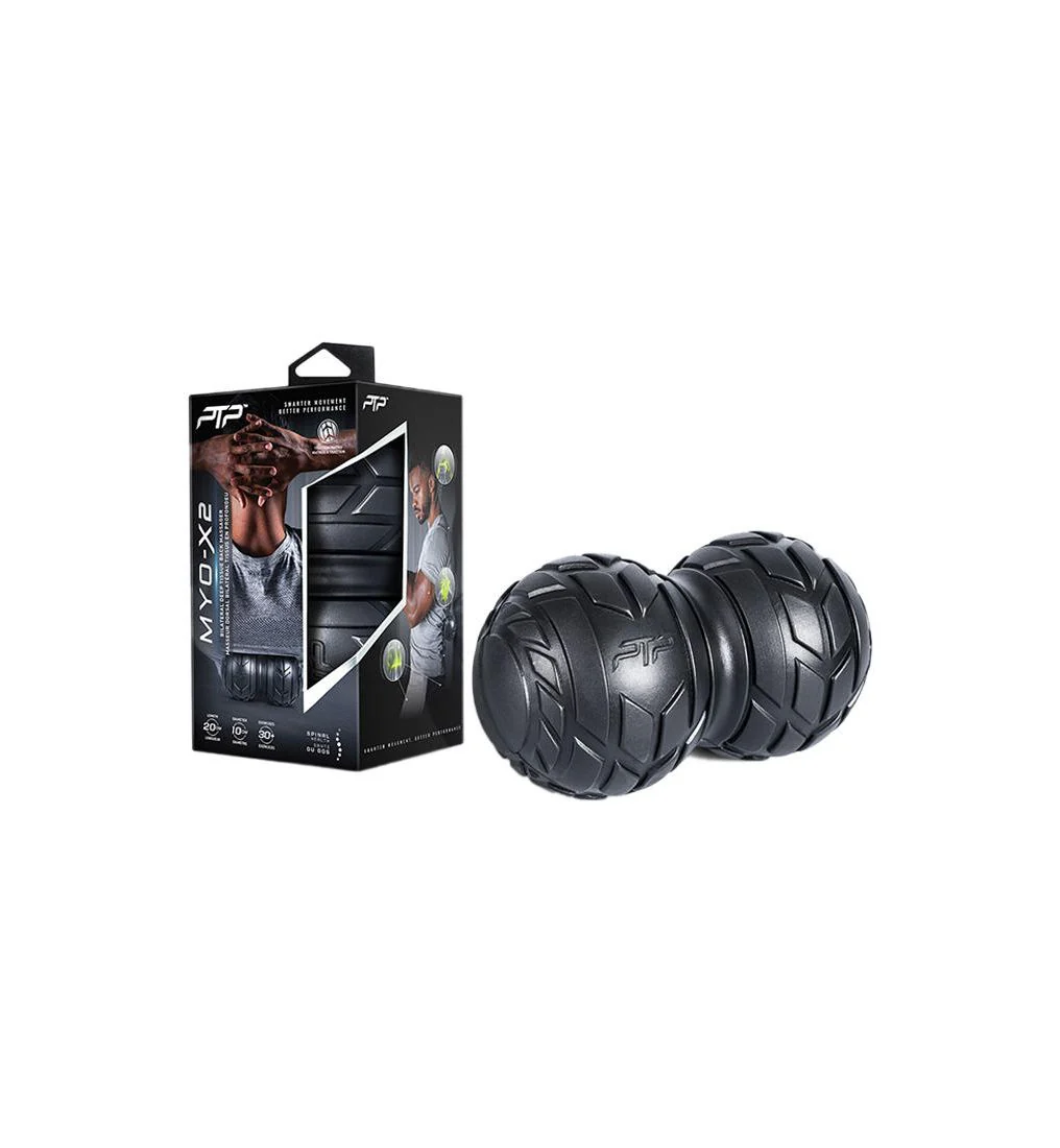 PTP Myo-X2 Back Massager - Black - ONE SIZE