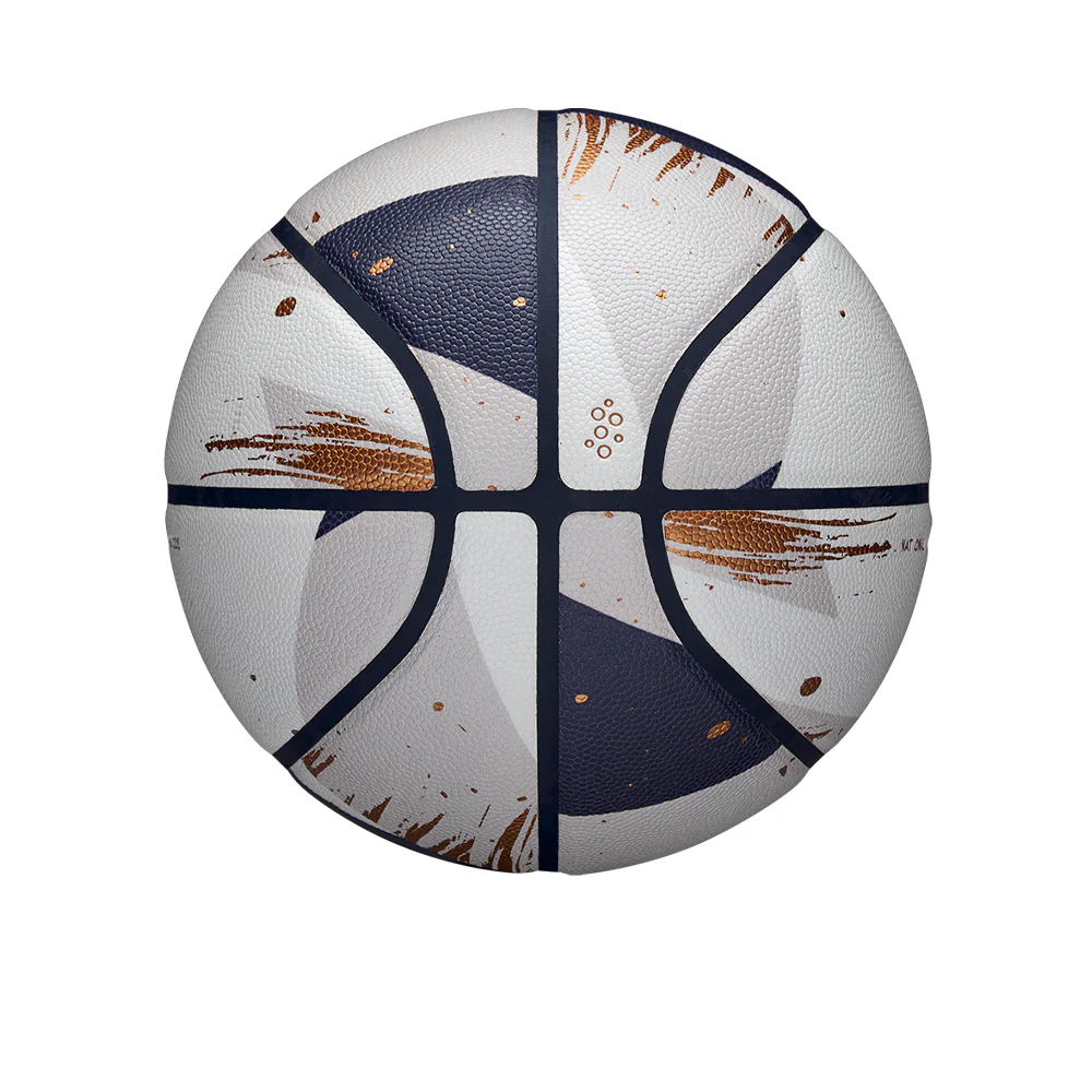 WILSON NBA Champagne Series 2 Expression Basketball Ball - White - ONE SIZE