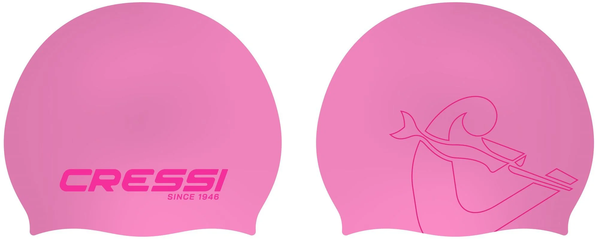 CRESSI Ricky Jr Swim Cap - Multi color - One Size - Azure