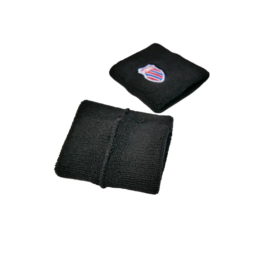 K-SWISS KSWFW24WBBLK Unisex Wristbands - Black - ONE SIZE